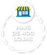 Mais de 400 lojas